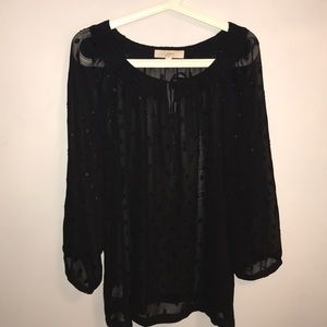 Loft sheer top size xl